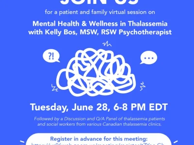 Mental Health and Wellness in Thalassemia